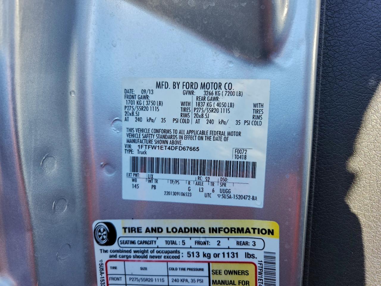 Ford F-150 Supercrew Image 7