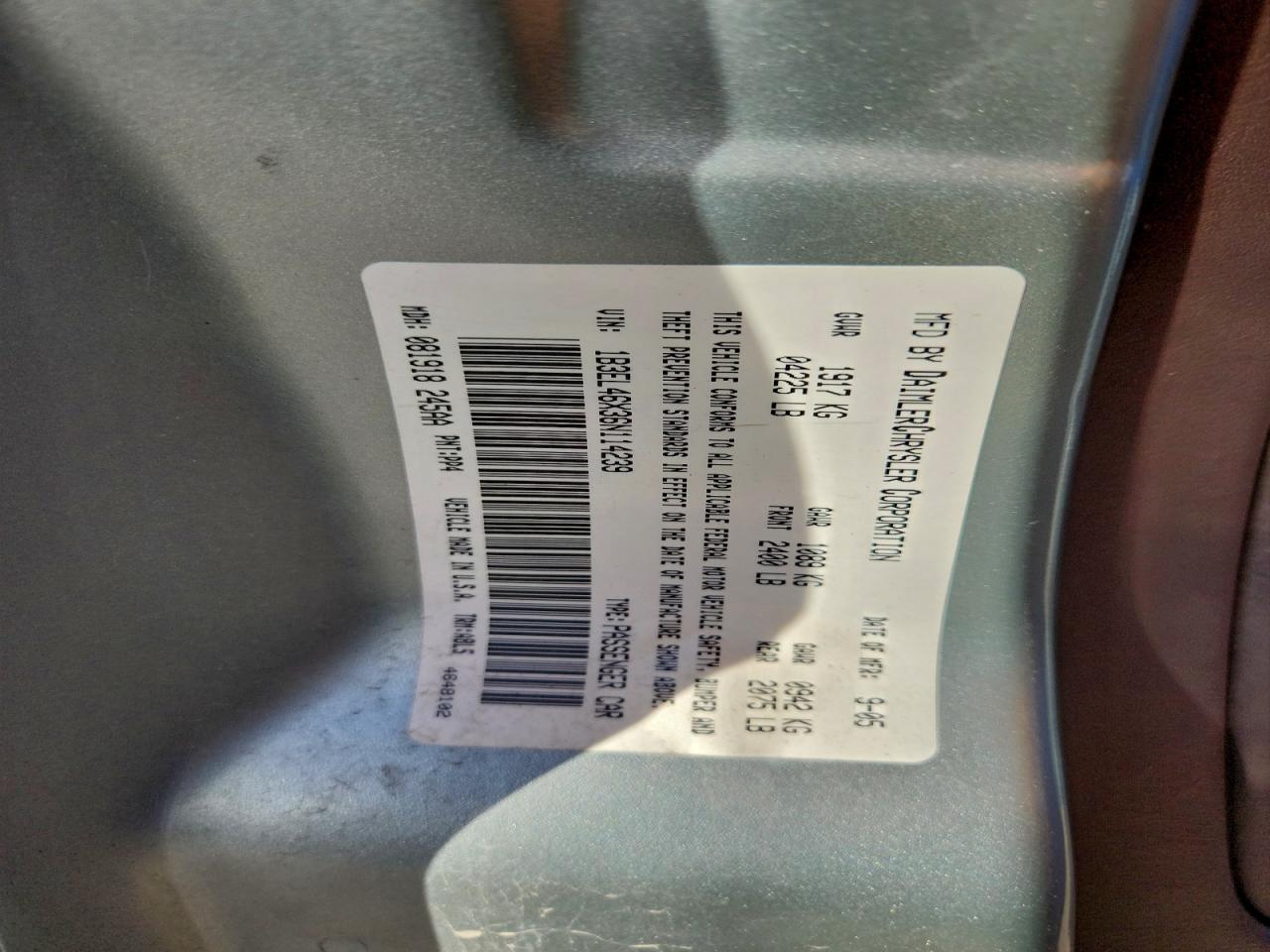 Dodge Stratus Sxt Image 12