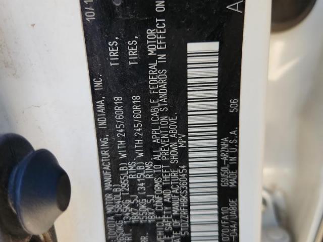 Toyota Highlander Le Image 4