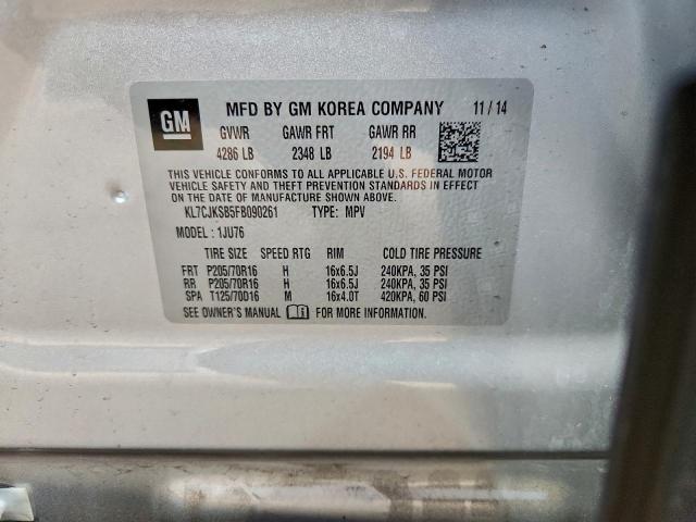 Chevrolet Trax Ls Image 9