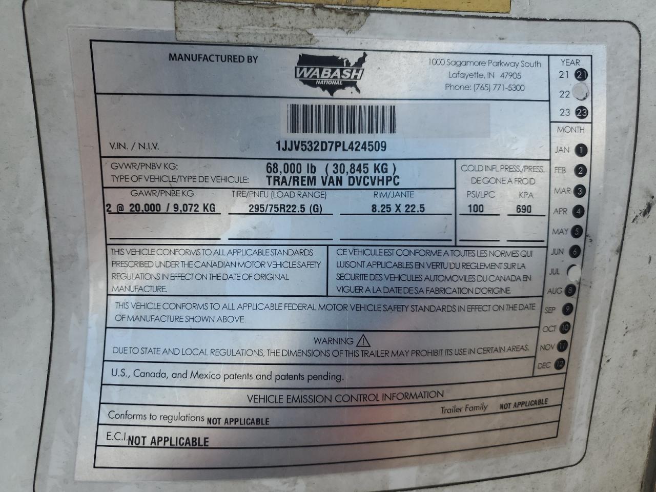 Wabash Dry Van Image 10