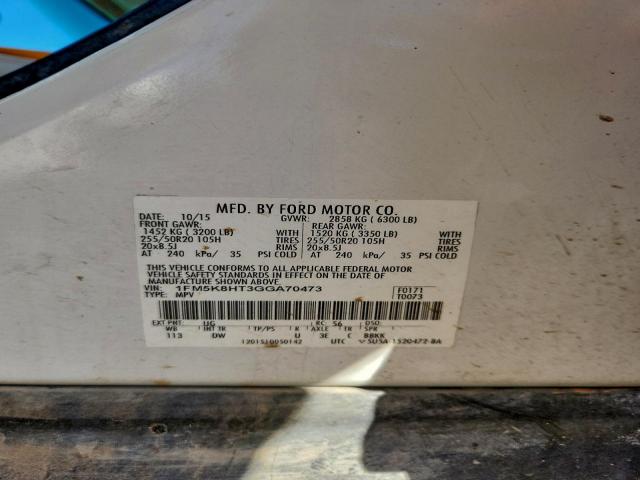 Ford Explorer Platinum Image 11